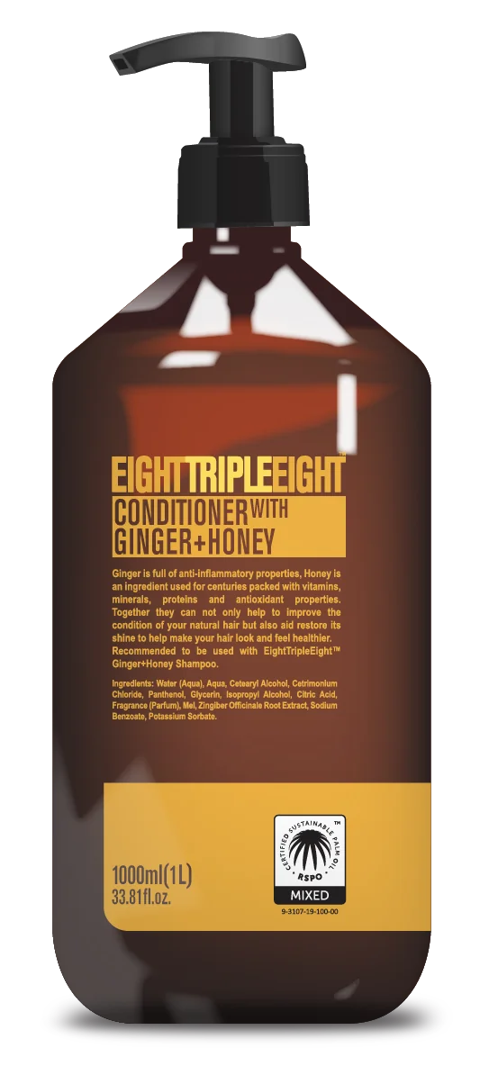 Balsam cu ghimbir si miere, 1000ml, Eight Triple Eight