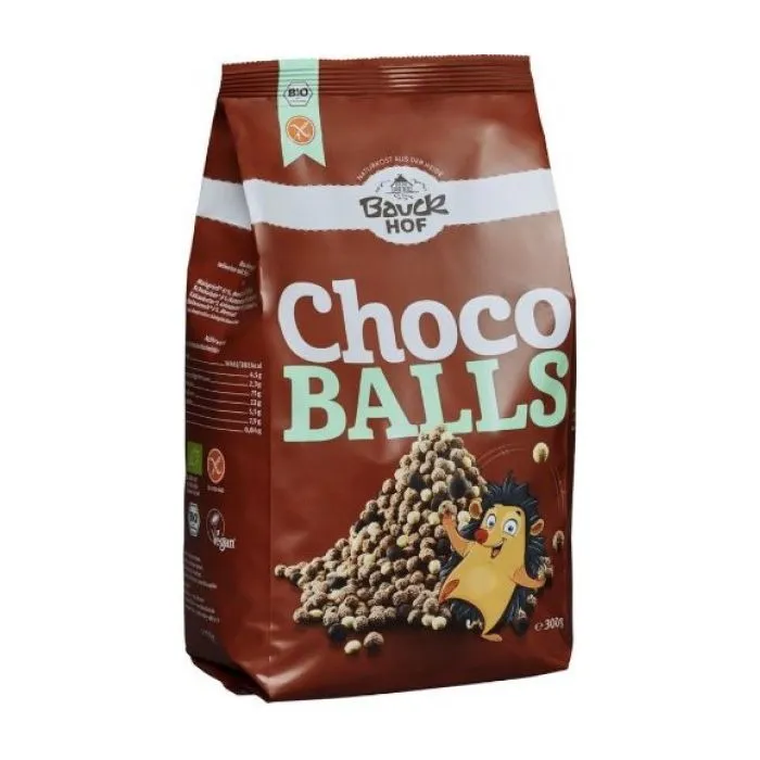 Choco balls fara gluten Bio, 300g, Bauckhof