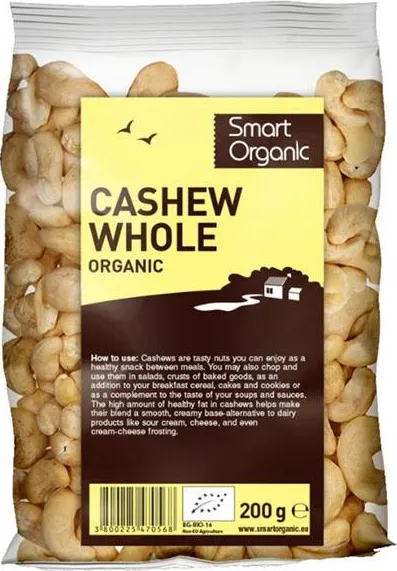 Caju raw Bio, 200g, Smart Organic