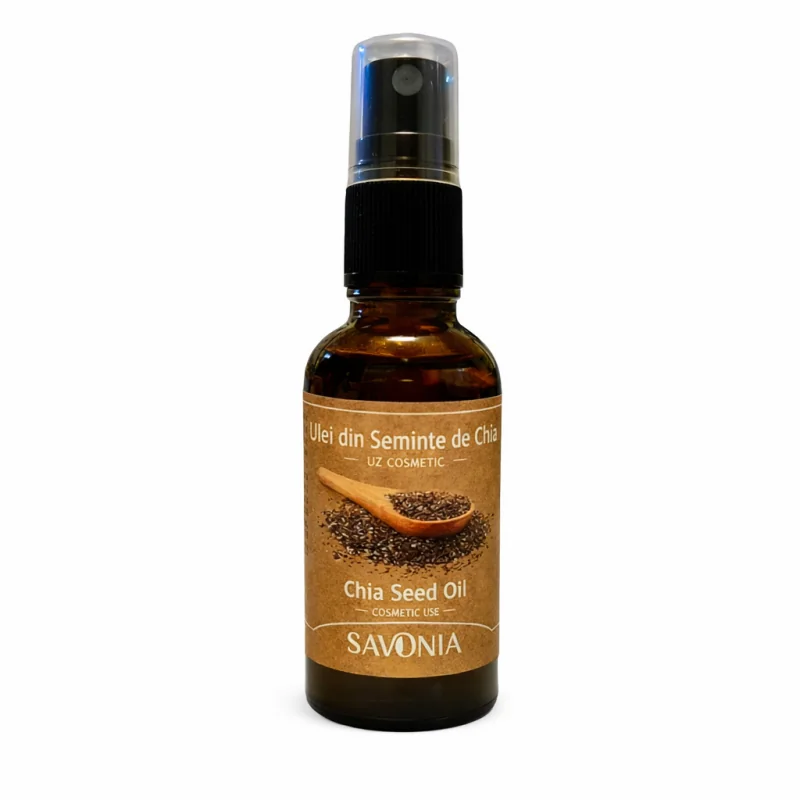 Ulei din Seminte de Chia pentru uz cosmetic, 30ml, Savonia
