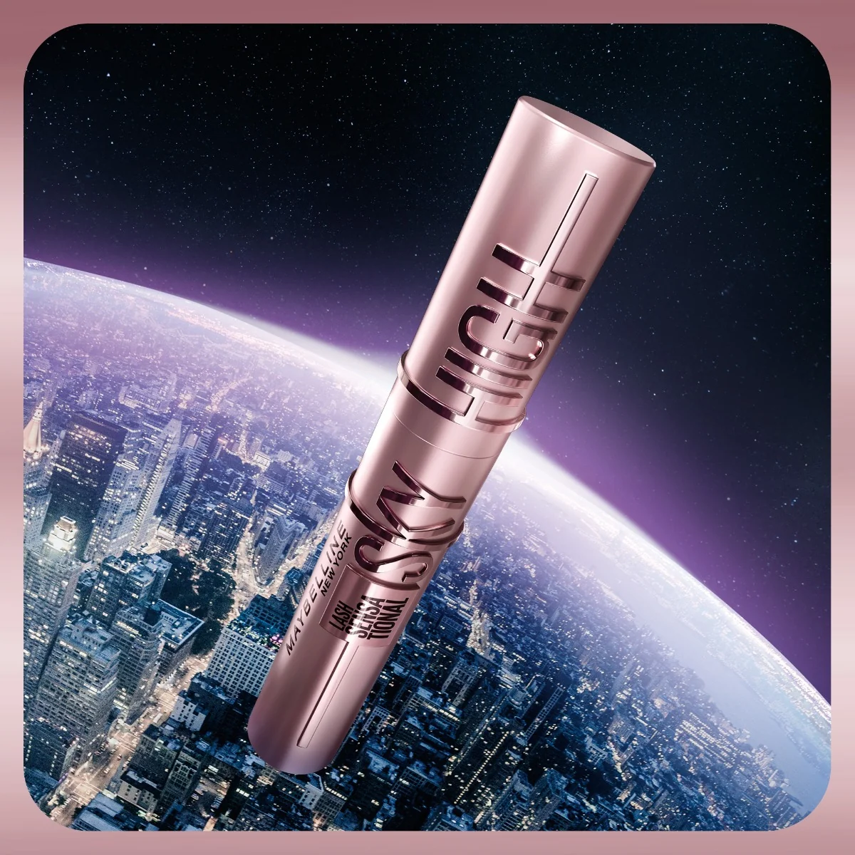 Pachet Apa micelara pentru ten sensibil Skin Naturals 400 ml, Garnier + Mascara Sky High Black 7.2 ml, Maybelline