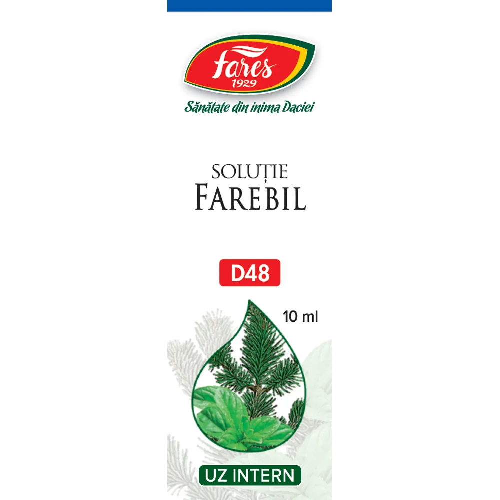 Farebil solutie D48,10ml, Fares