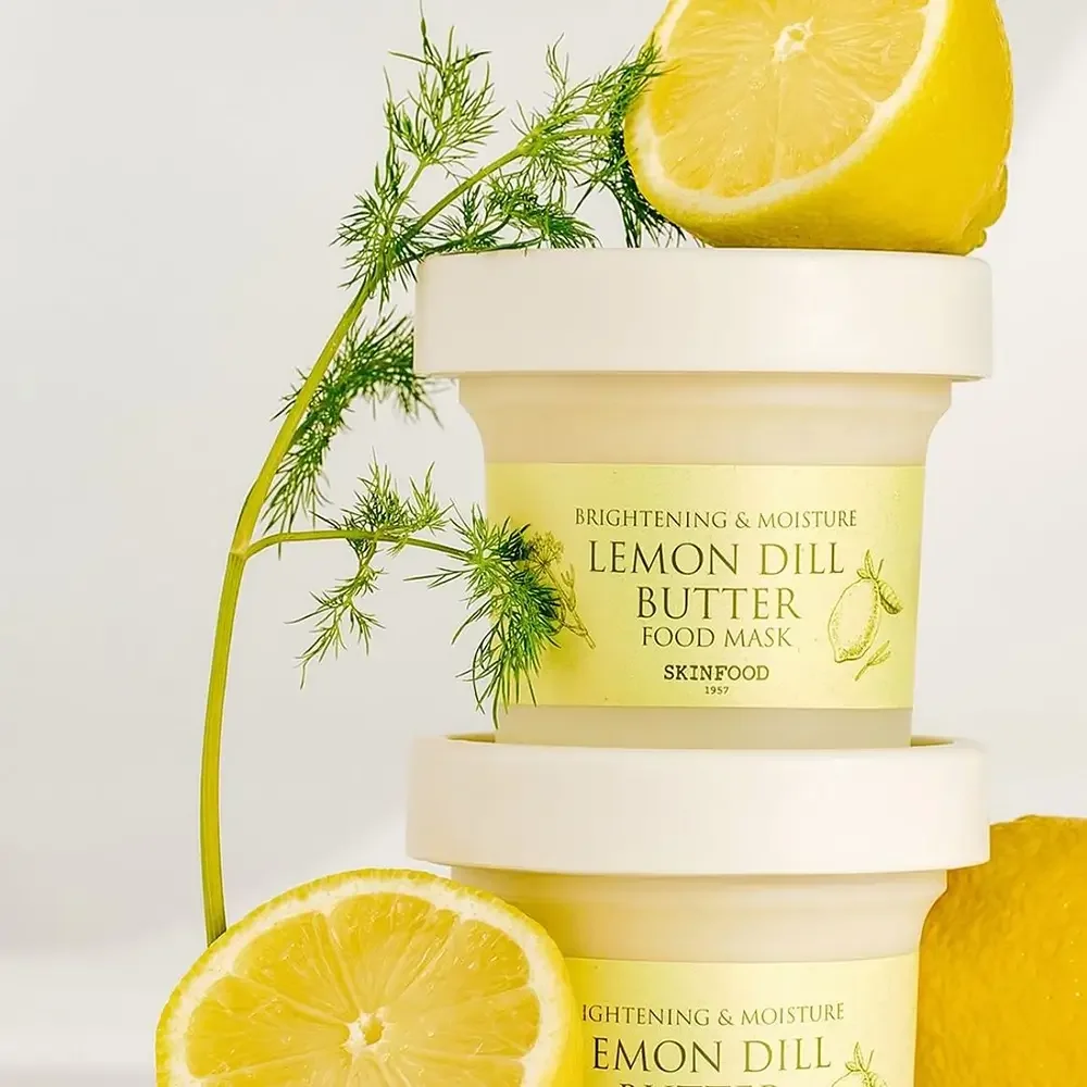 Masca de fata cu unt si lamaie & marar, 120g, Skinfood