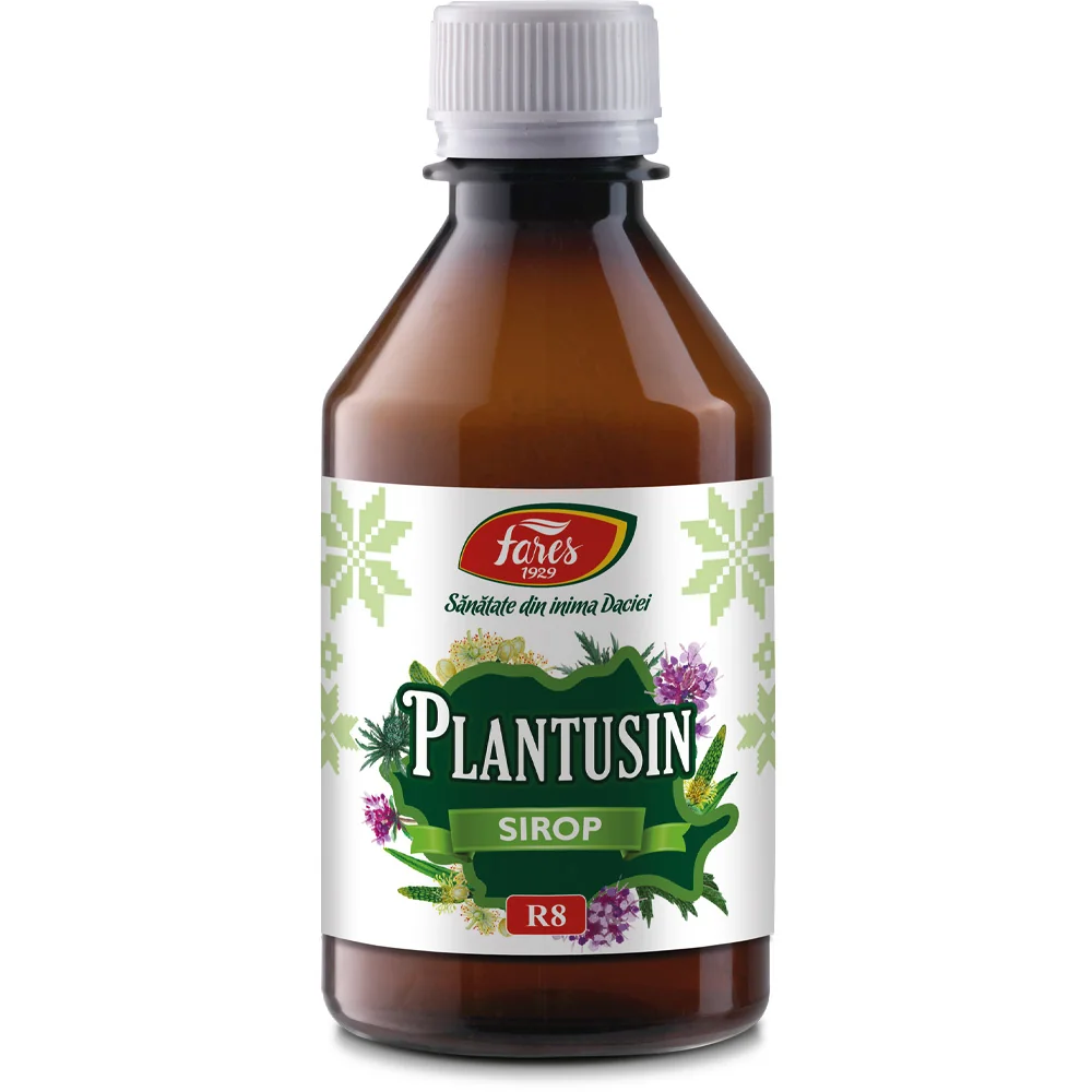 Sirop Plantusin, 250ml, Fares