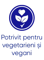 Potrivit pentru vegani si vegetarieni