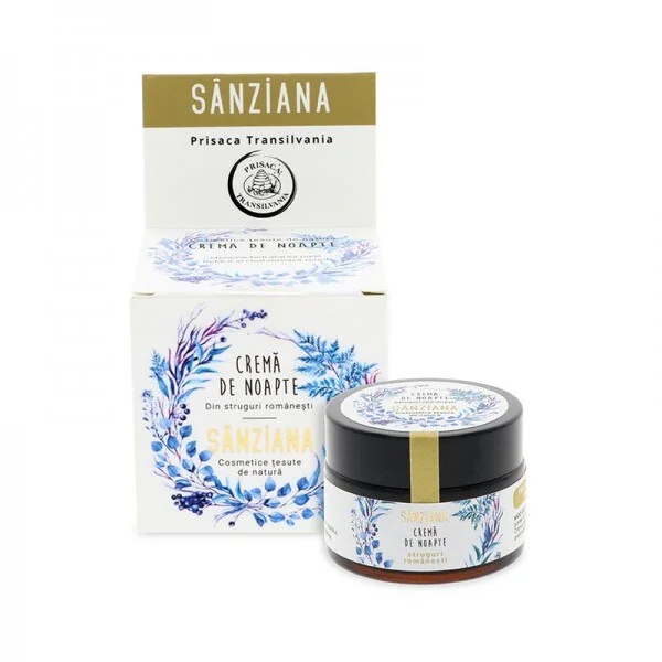 Crema de noapte Sanziana, 30ml, Prisaca Transilvania