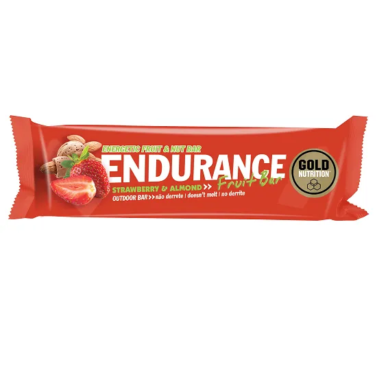 Baton Endurance Fruit Bar Capsuni, 40g, Gold Nutrition