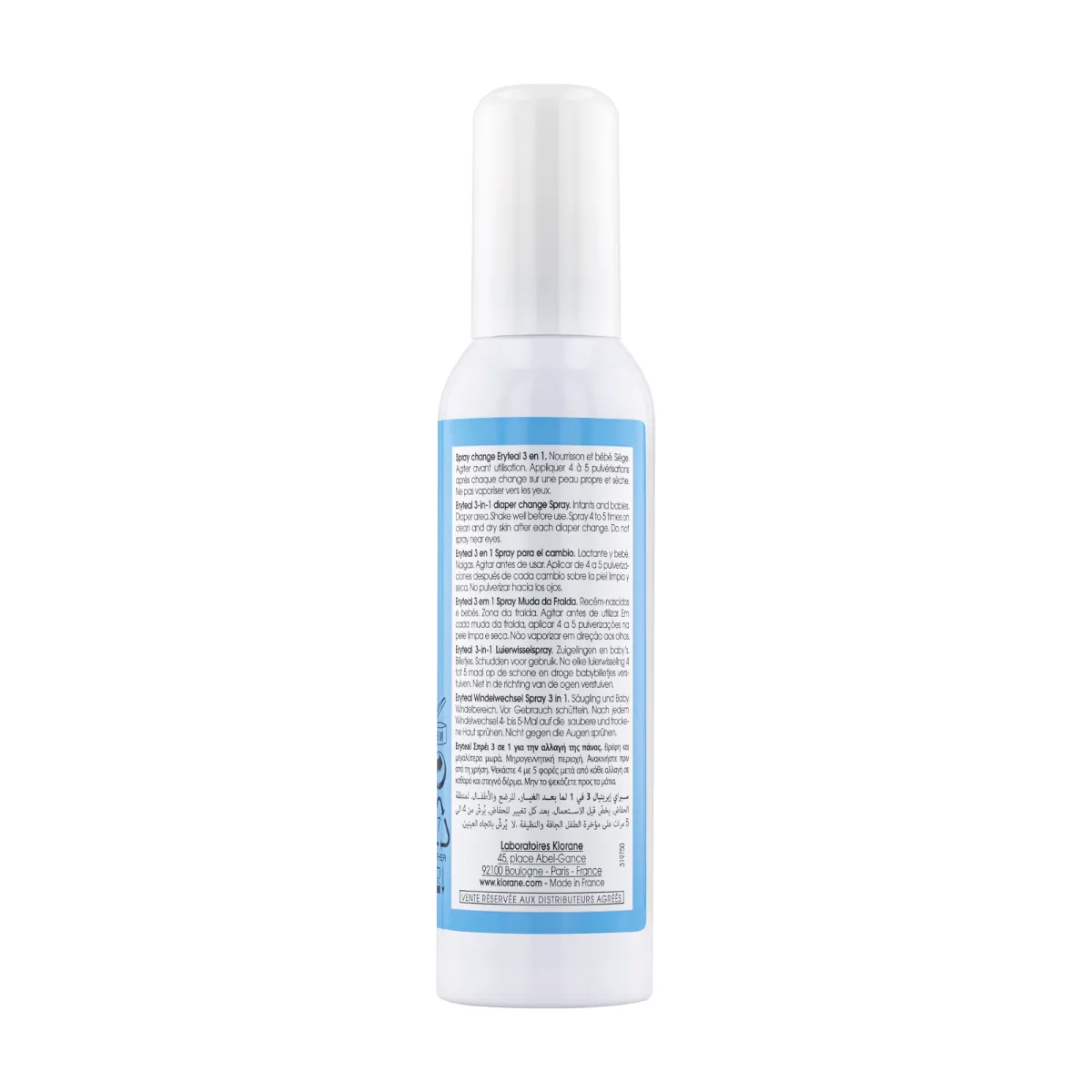 Spray reparator Bebe Eryteal, 75ml, Klorane Bebe 