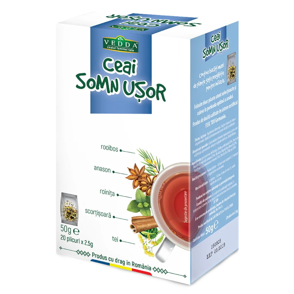 Ceai Somn Usor, 20 plicuri, Vedda