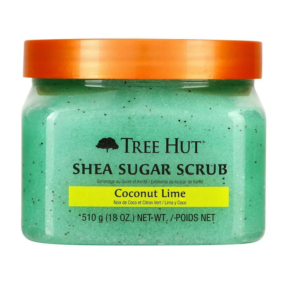 Scrub de corp Coconut Lime Shea Sugar, 510g, Tree Hut