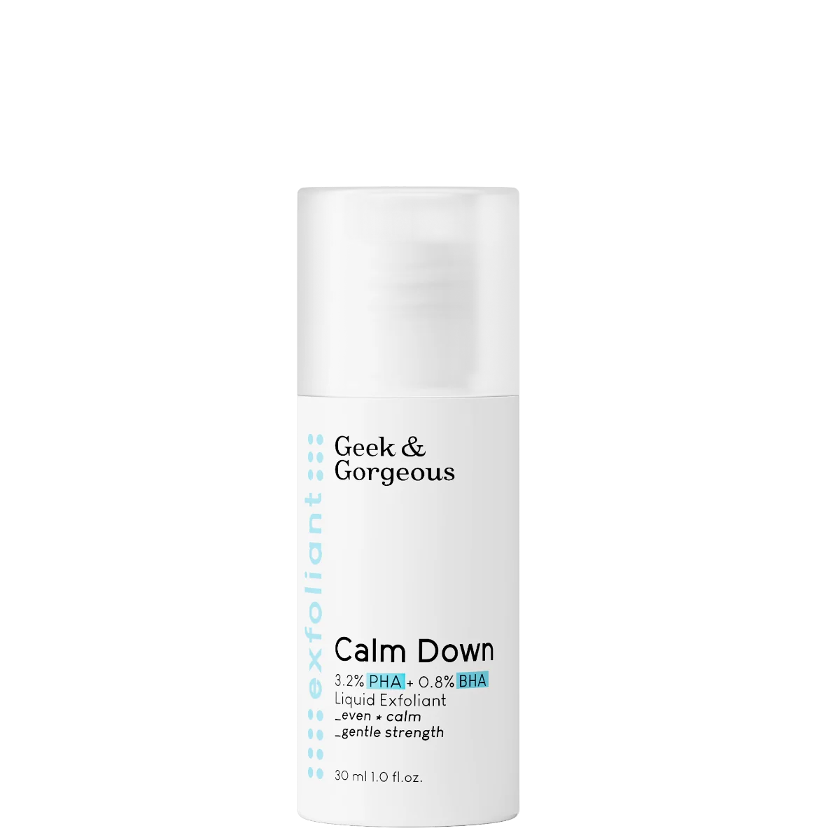 Lotiune exfolianta 4% PHA+BHA, 30ml, Geek&Gorgeous