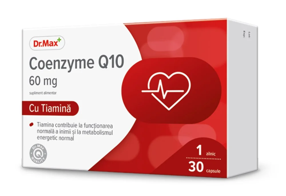 Dr.Max Coenzima Q10 60mg, 30 capsule moi 