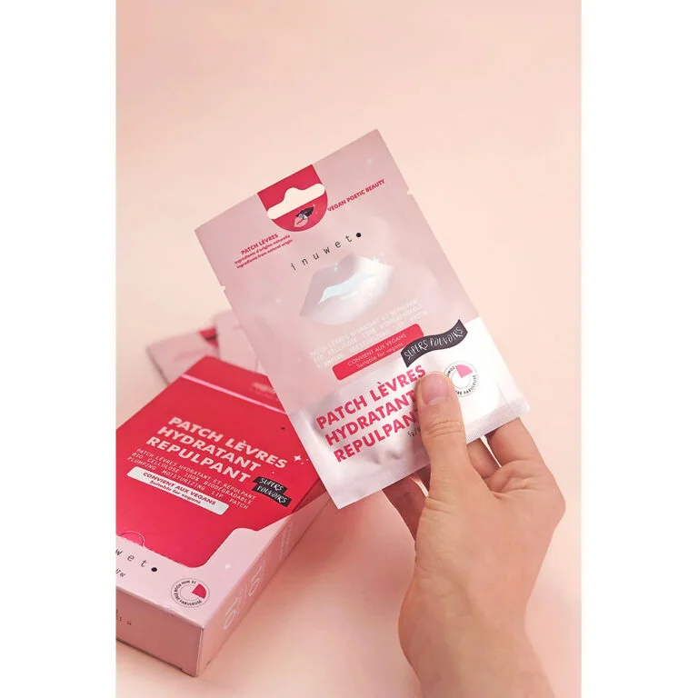 Plasturi pentru buze din bioceluloza cu efect de hidratare si umplere, 5g, Inuwet