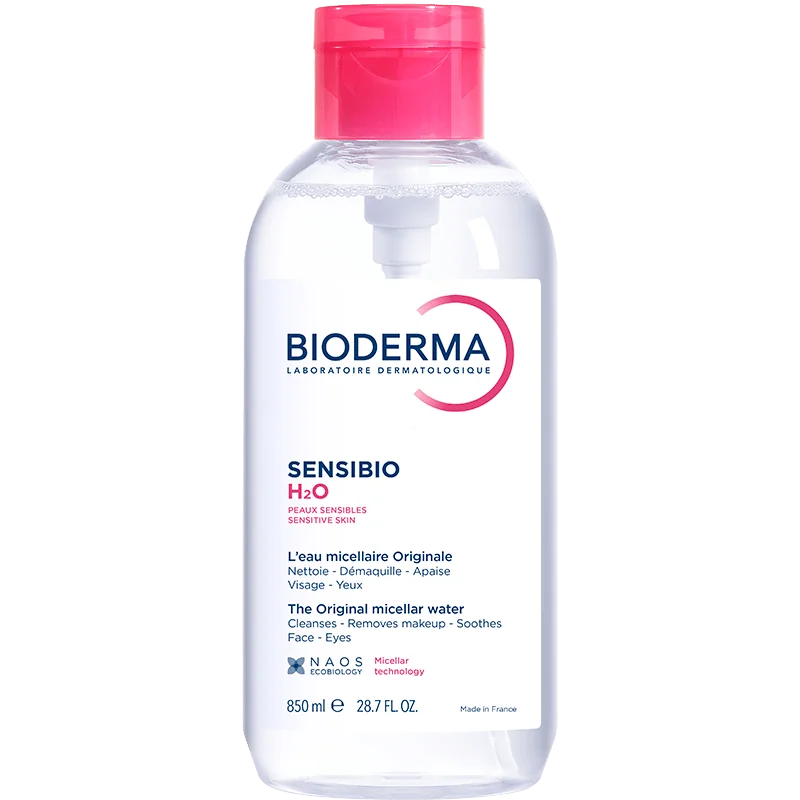 Solutie micelara Sensibio H2O, 850ml, Bioderma 