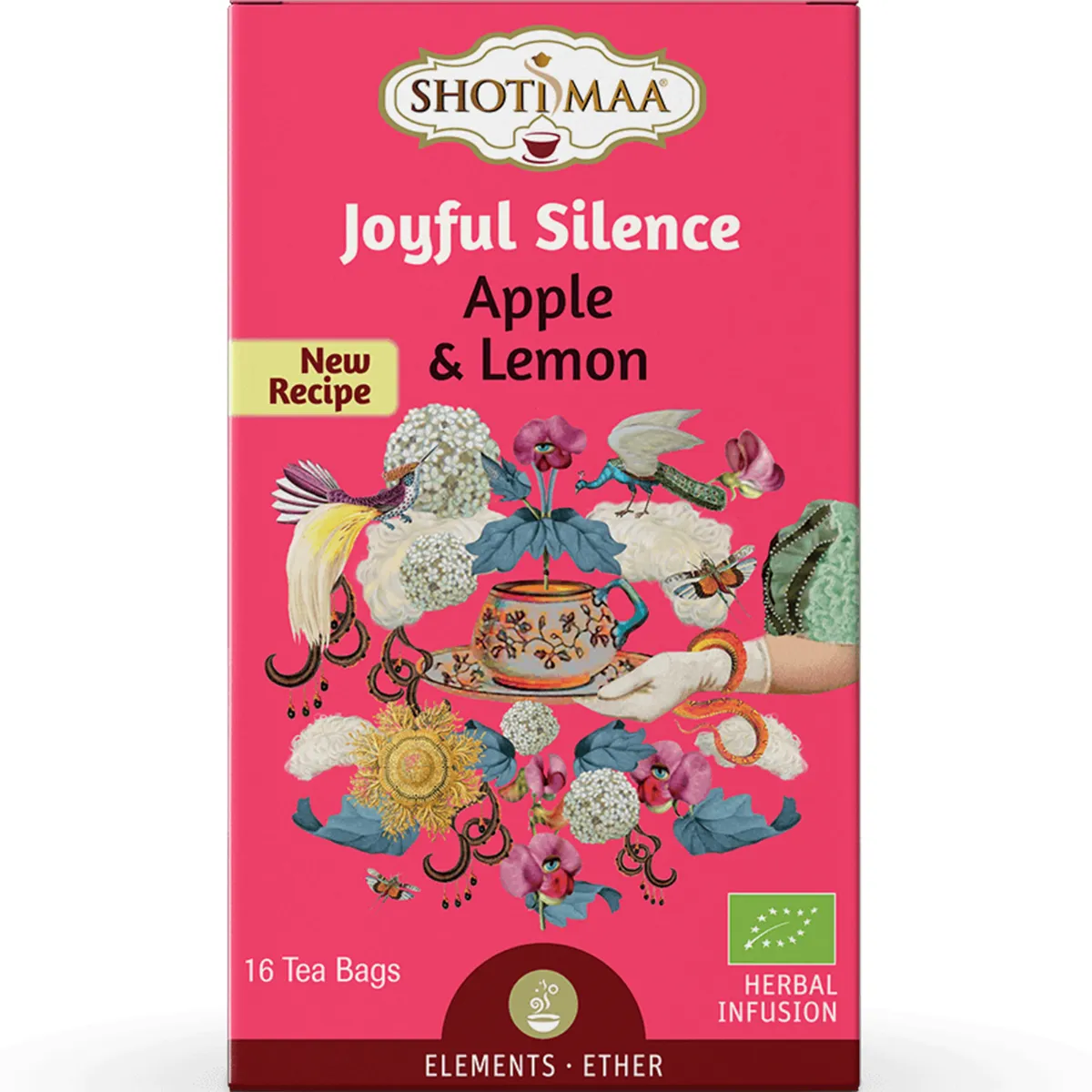 Ceai Joyful Silence Bio, 16 plicuri, Shoti Maa