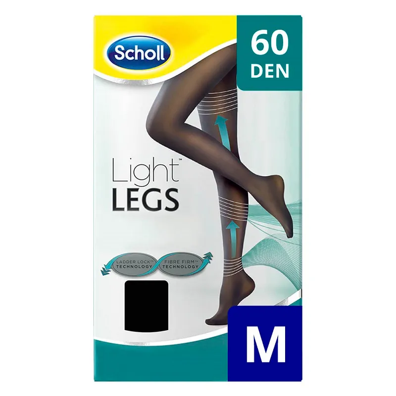 Ciorapi compresivi Light Legs 60 DEN, marime M, Scholl