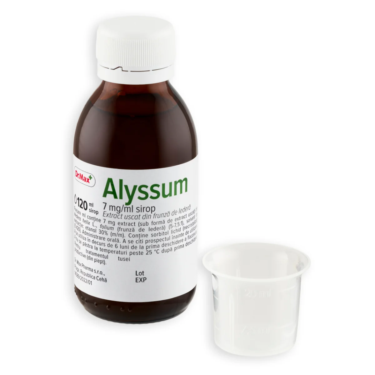Dr. Max Alyssum 7mg/ml Sirop, 120ml