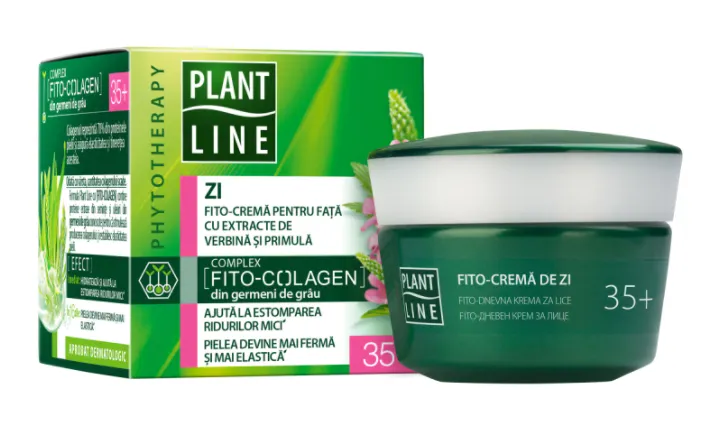 Crema de zi cu extract de verbina 35+, 45ml, Plant Line