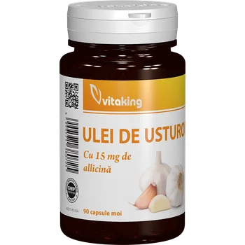 Ulei de usturoi 30mg, 90 capsule moi, Vitaking