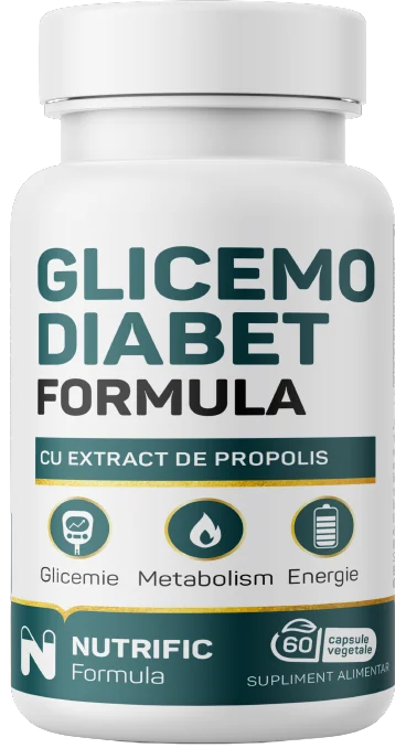 Glicemo Diabet Formula, 60 capsule, Nutrific
