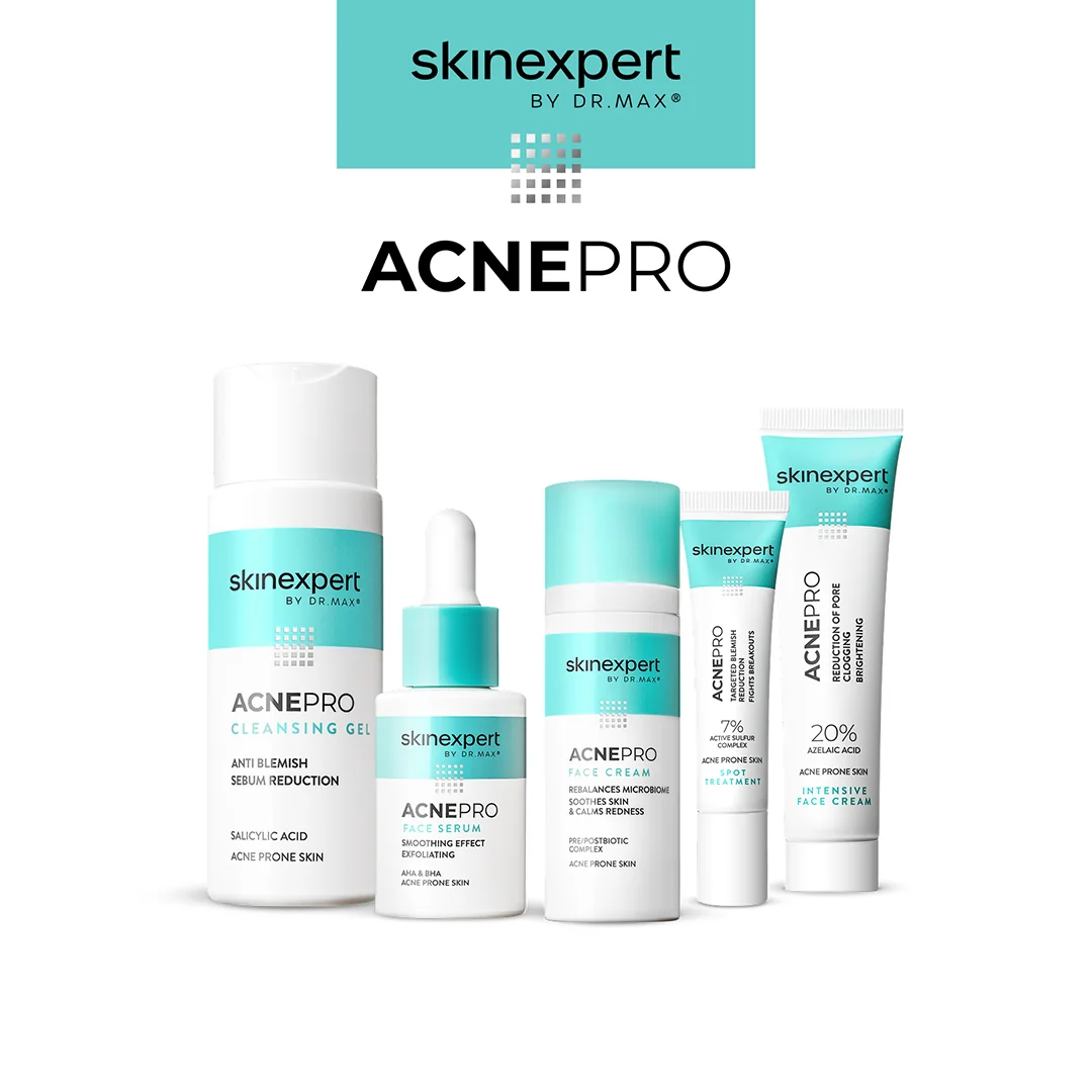 Skinexpert by Dr. Max® Crema de fata anti-imperfectiuni AcnePro, 50ml