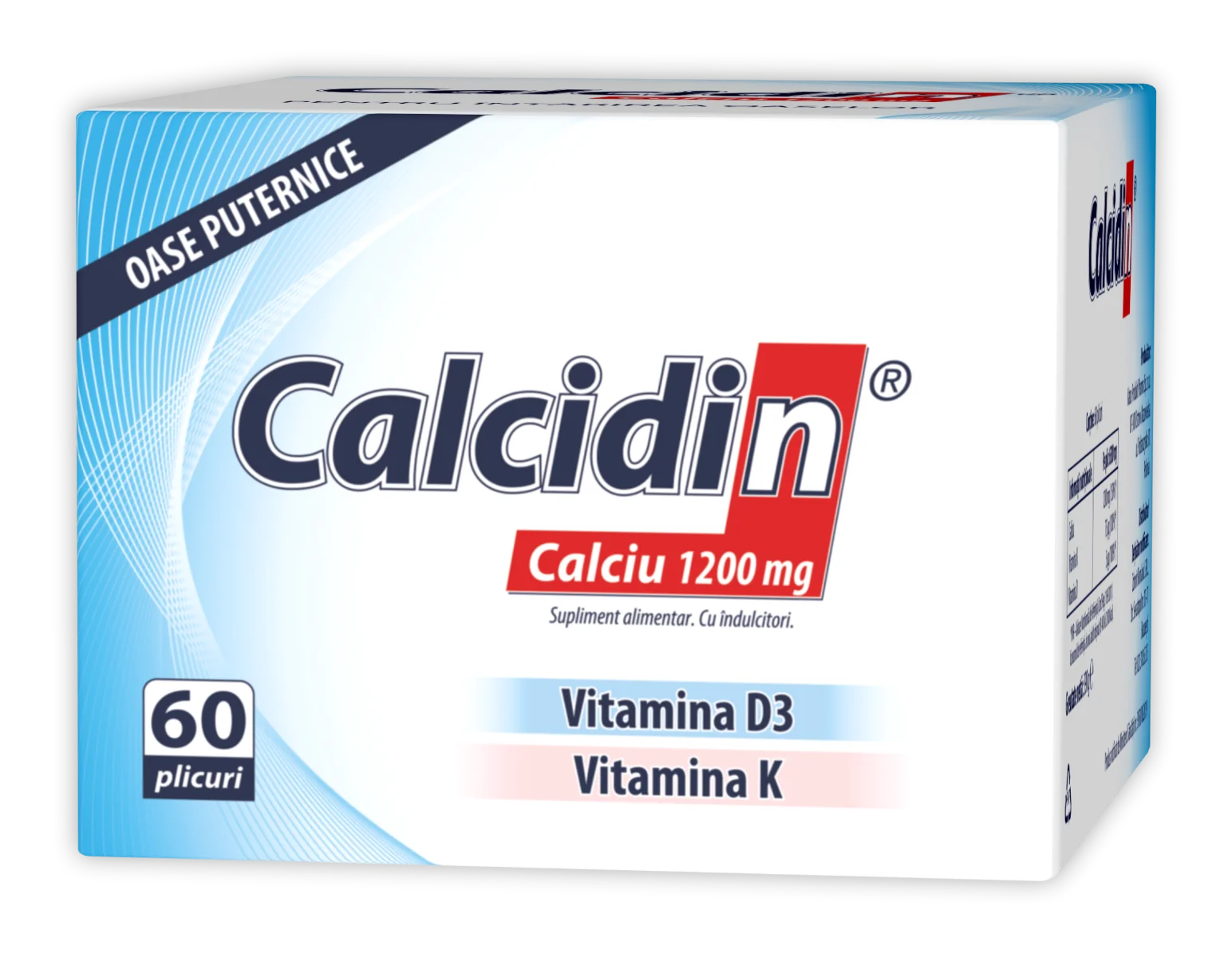 Calcidin, 60 plicuri, Zdrovit