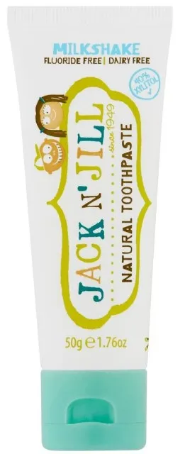 Pasta de dinti naturala pentru copii de la +6 luni Milkshake, 50g, Jack N' Jill Kids