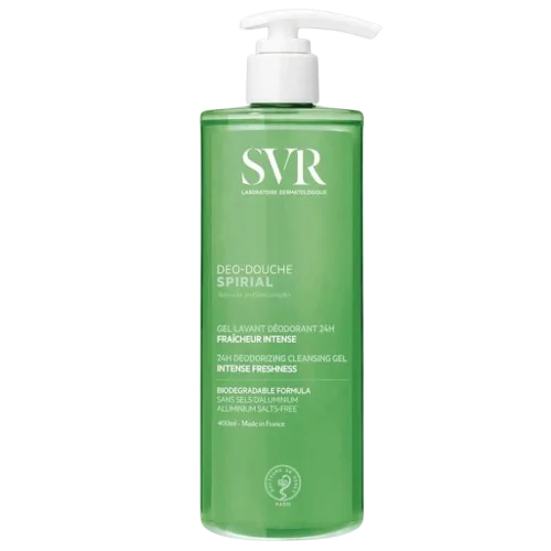 Gel de dus deodorant Spirial Deo Douche, 400ml, SVR 