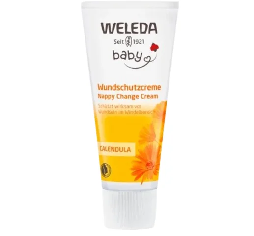 Crema de galbenele pentru zona scutecului Baby, 75ml, Weleda