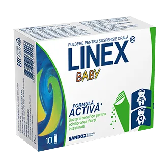 Linex Baby, 10 plicuri, Sandoz