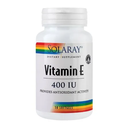 Solaray Vitamina E, 50 capsule, Secom