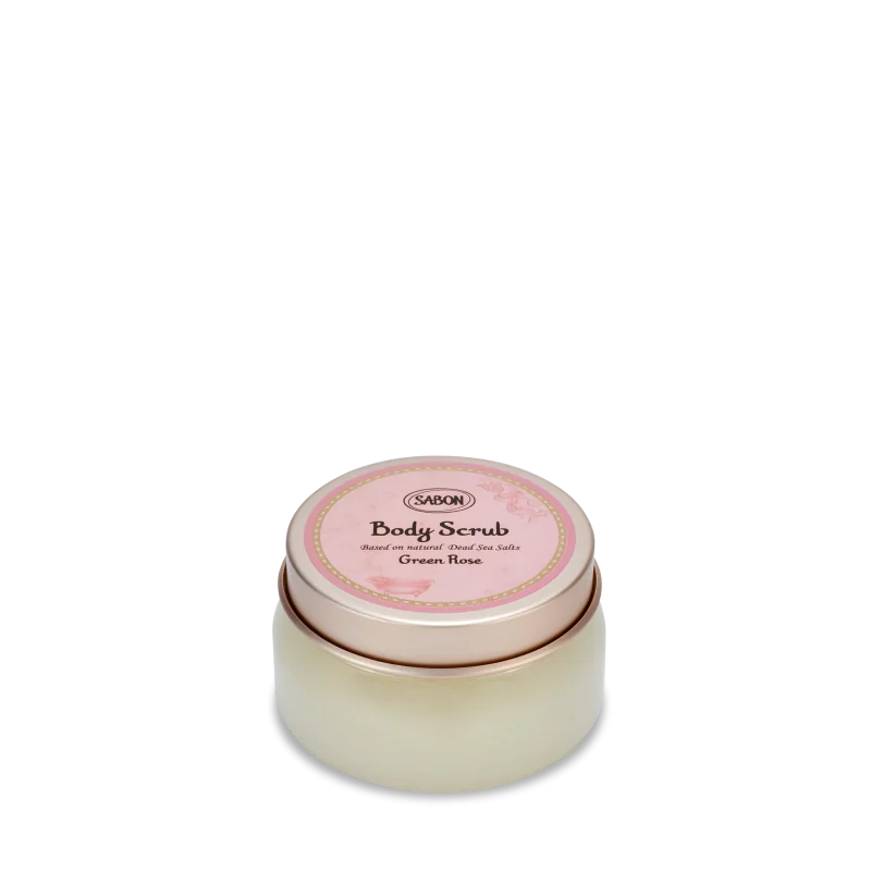 Exfoliant pentru corp Green Rose, 200g, Sabon