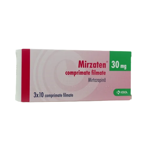 Mirzaten 30mg, 30 comprimate filmate, KRKA