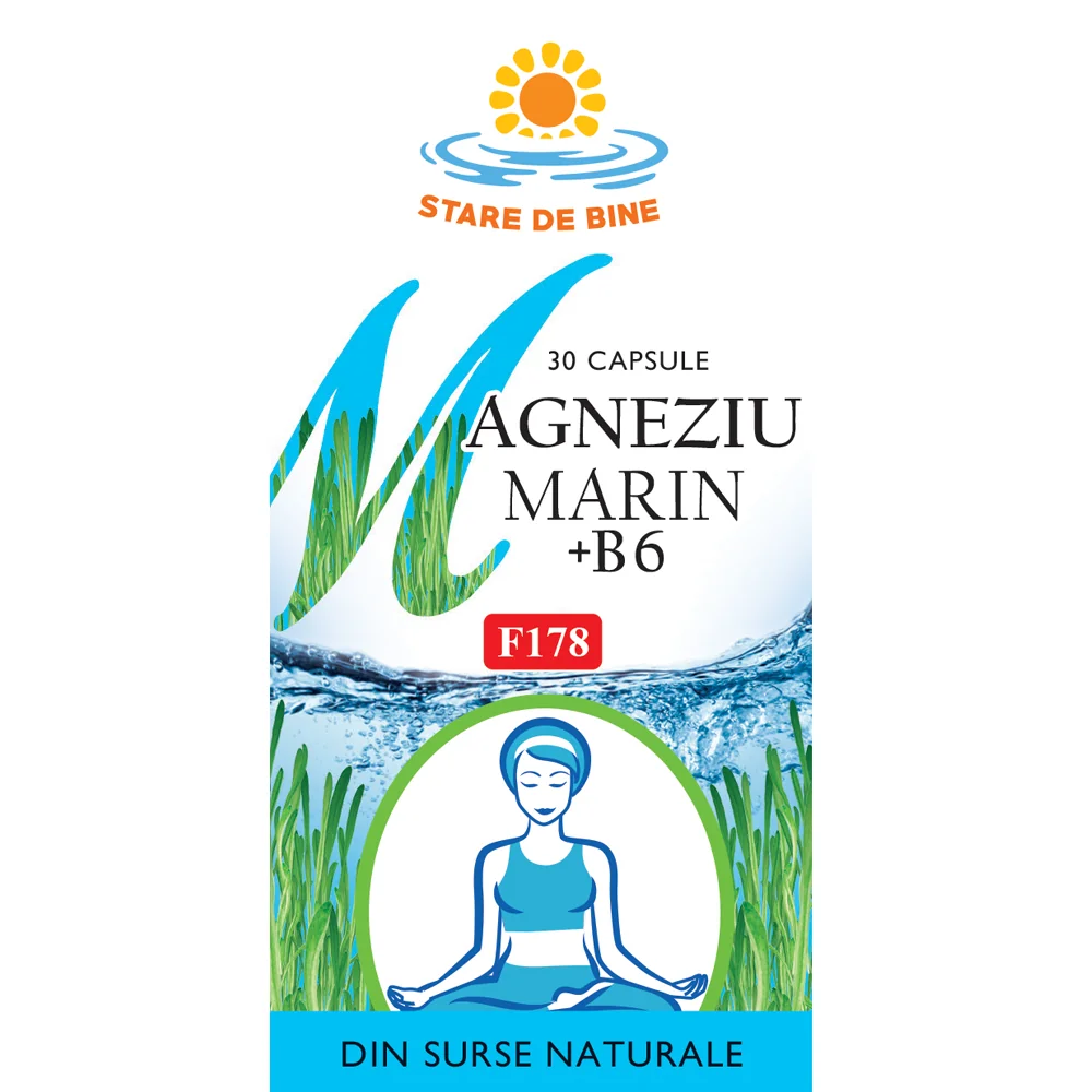 Magneziu + B6 F178, 30 capsule, Fares