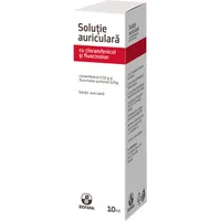 Solutie auriculara cu cloramfenicol si fluocinolon, 10ml, Biofarm