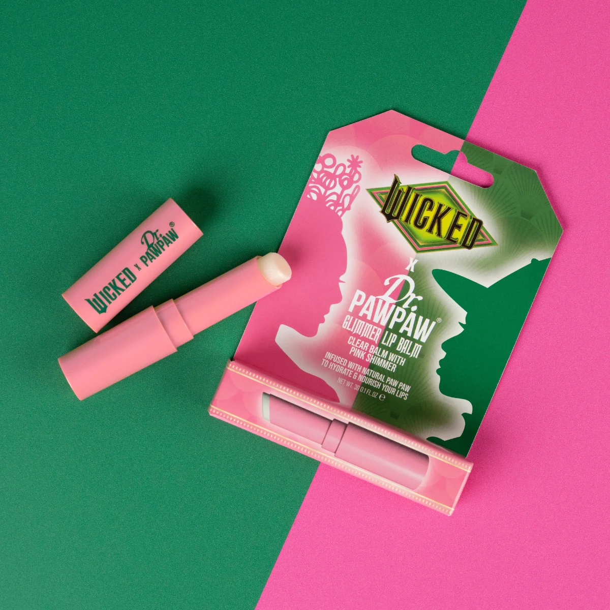 Balsam de buze Wicked Glimmering, 3g, Dr.PAWPAW