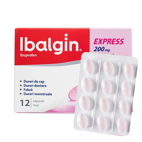 Ibalgin Express 200mg, 12 capsule, Sanofi