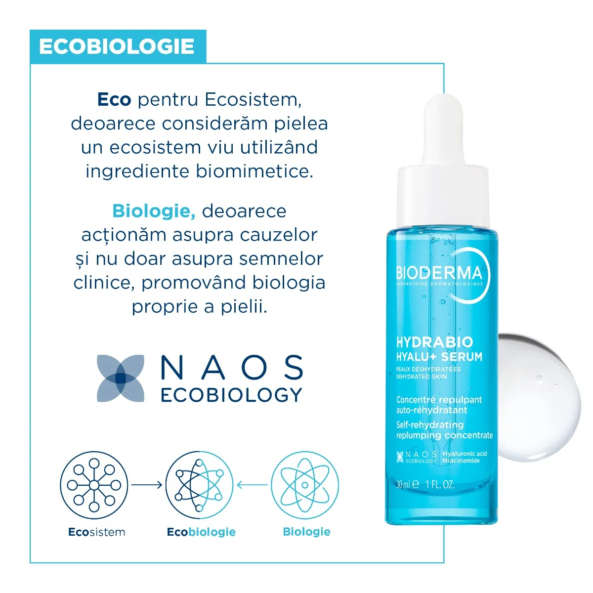 Ser Hydrabio Hyalu+, 30ml, Bioderma