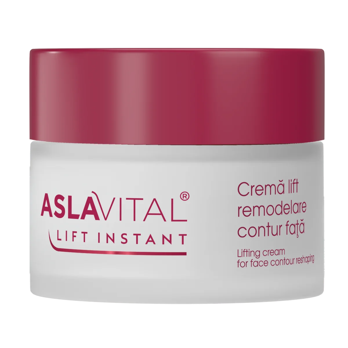Crema lift pentru remodelare contur fata Lift Instant, 50ml, AslaVital