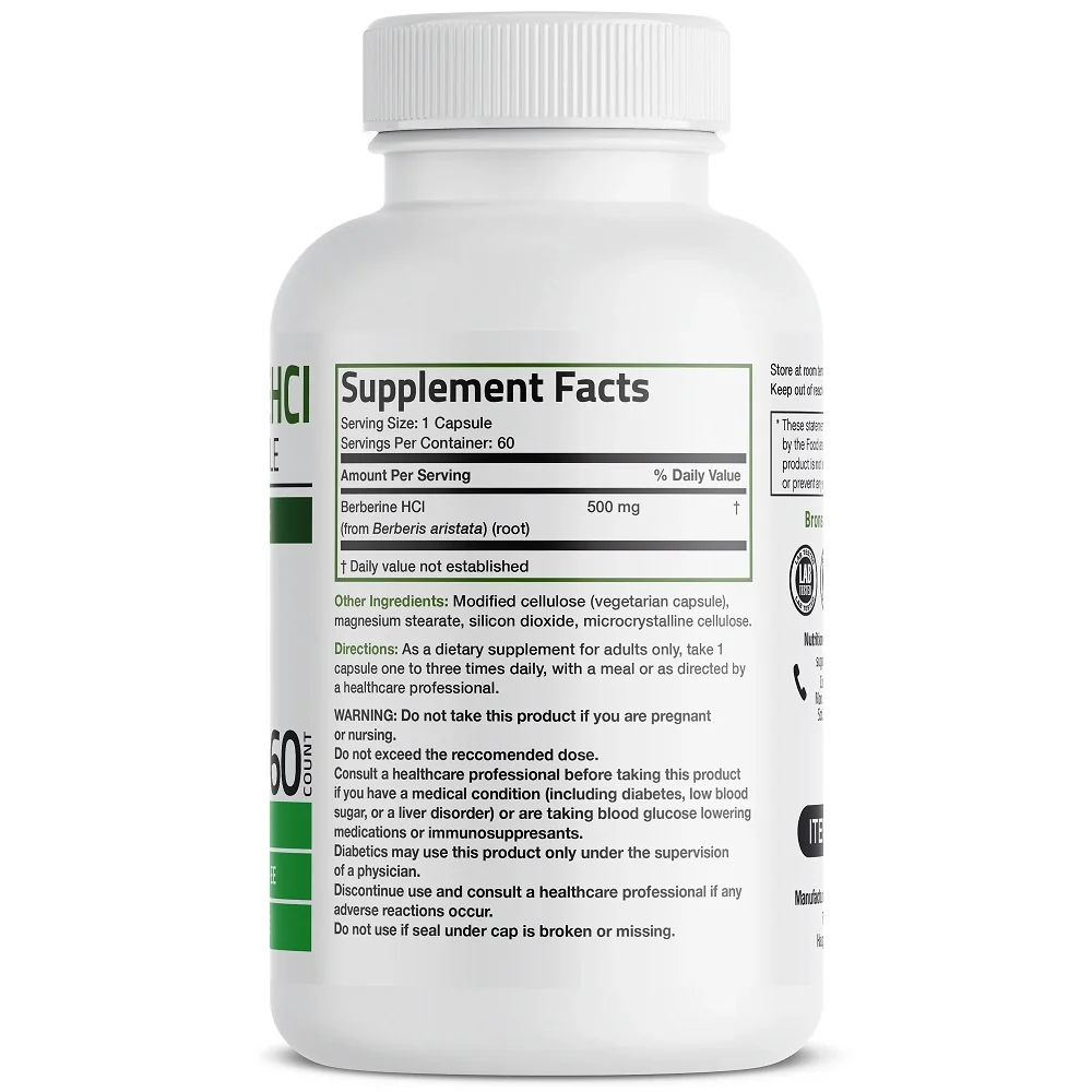 Barberina 500mg, 60 capsule, Bronson Laboratories
