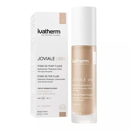 Fond de ten fluid cu SPF50+ 03 Joviale, 30ml, Ivatherm