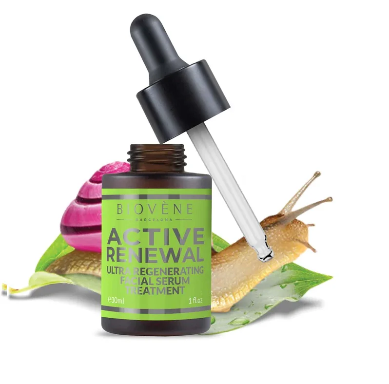 Ser tratament pentru regenerarea tenului Active Renewal, 30ml, Biovene