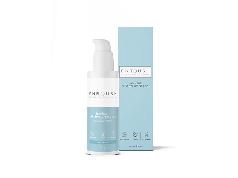 Gel lubrifiant cu Acid Hialuronic, 100ml, Enroush 