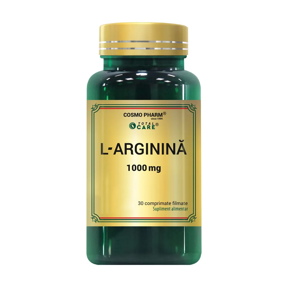 L-arginina 1000mg, 30 tablete, Cosmopharm