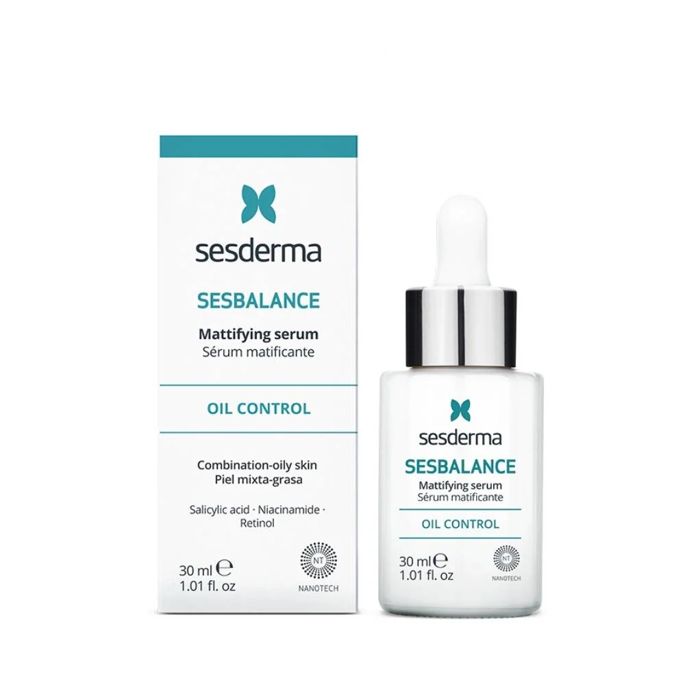 Ser matifiant pentru ten mixt si gras Sesbalance, 30ml, Sesderma