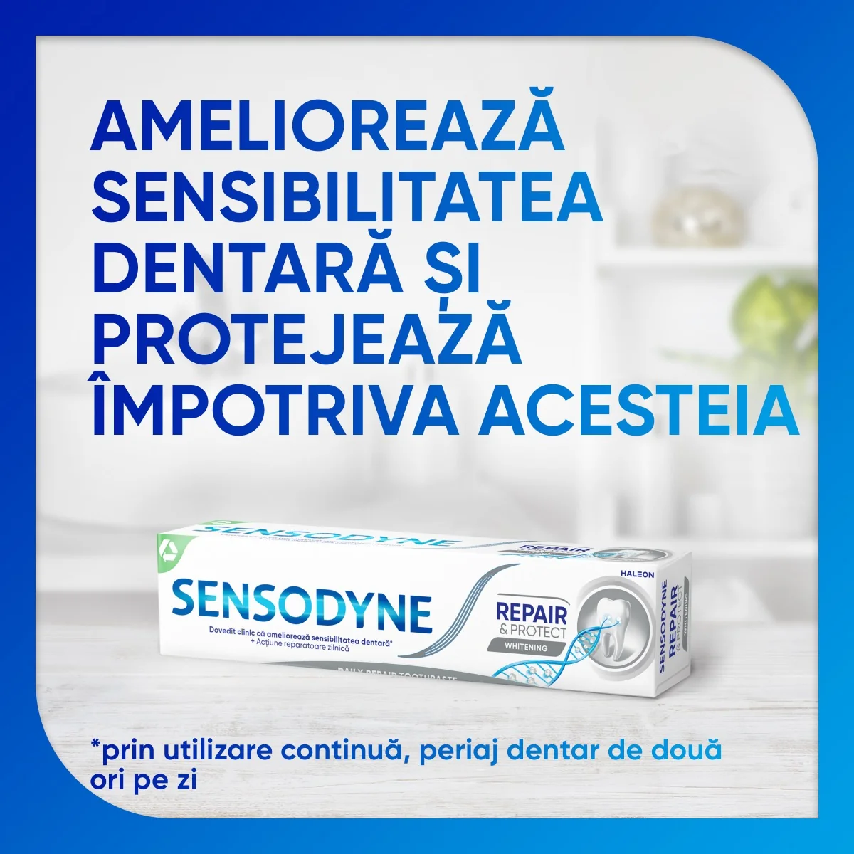 Pasta de dinti Repair and Protect Whitening, 75ml, Sensodyne