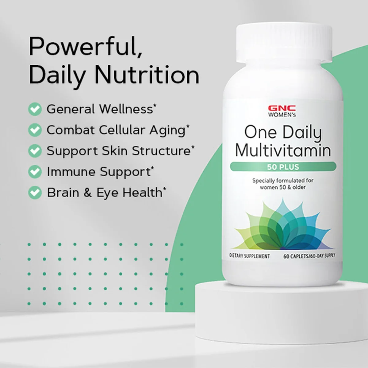 Multivitamine si minerale pentru femei Women’s One Daily Multivitamin, 60 capsule, GNC