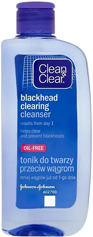 Lotiune pentru curatarea punctelor negre Clean&Clear, 200ml, Johnson&Johnson