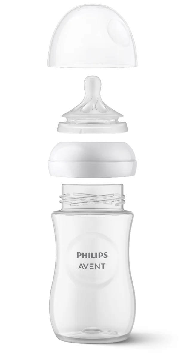 Biberon pentru +1 luna Natural Response SCY903/01, 260ml, Philips Avent