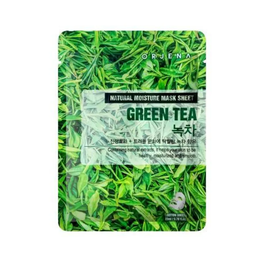 Masca de fata calmanta cu extract de ceai verde, 23ml, Orjena